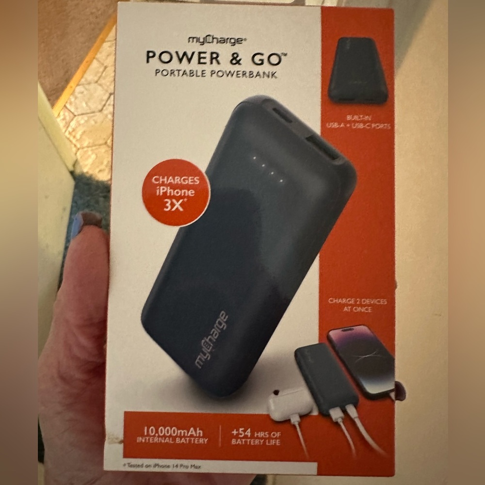 NIB myCharge Power & Go Power Bank